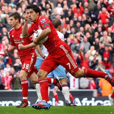 Gol Suarez Selamatkan Liverpool dari Kekalahan