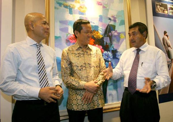 Peresmian BRI Transfer Lounge