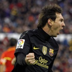 Messi Masuk Klub 60 Gol