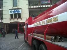 Kebakaran NCB di SD Santo Yusup Tidak Ganggu Jalannya Ujian