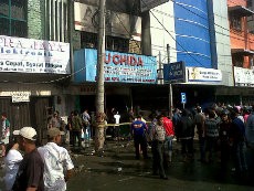 7 Tewas Terpanggang dalam Kebakaran Ruko di Medan