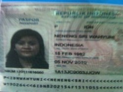 KBRI Kuala Lumpur Sebut Nama Neneng Tak Tercatat di Imigrasi Malaysia