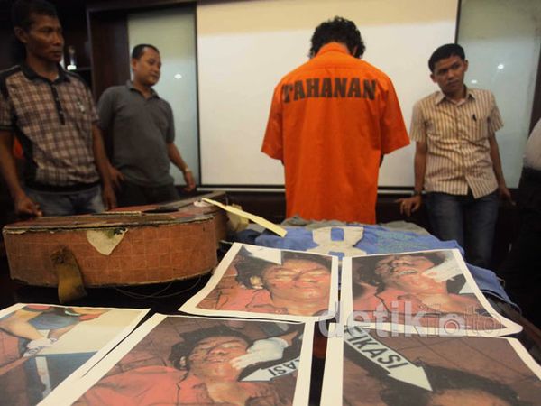 Polisi Bekuk Pembunuh Tukang Parkir Roxy Mas