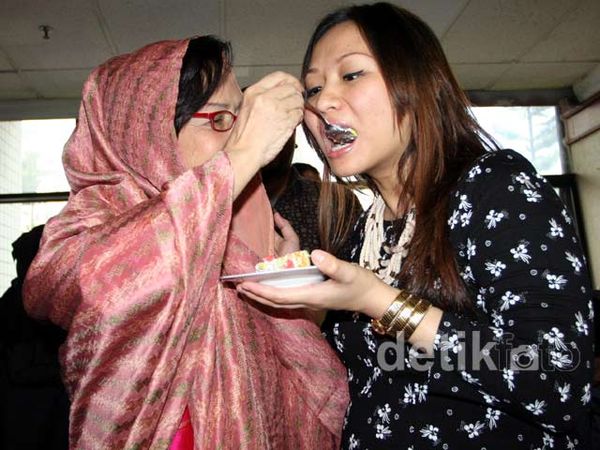 Nunun Rayakan Ultah Anak di Tipikor