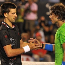 Juli, Djokovic Versus Nadal di Santiago Bernabeu