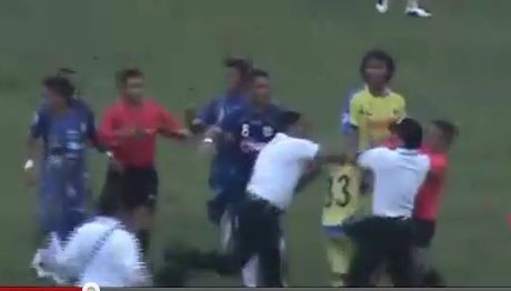 Marwan Dipukul Oknum Pengamanan Internal Persib, Videonya Beredar