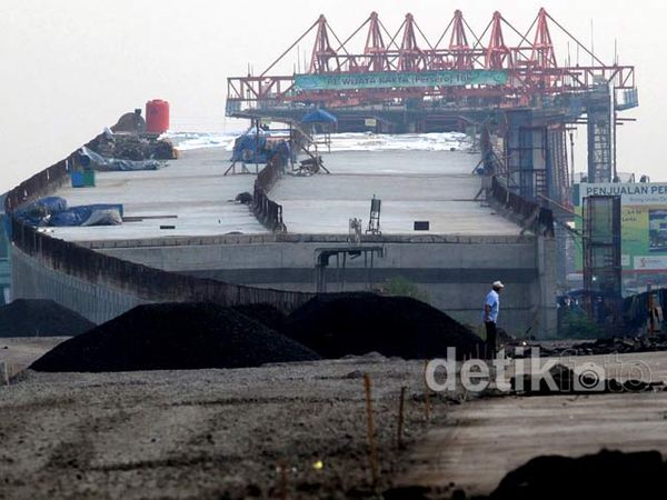 Proyek Flyover Ahmad Yani Bekasi Dikebut