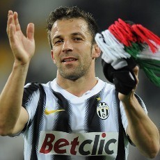 Gol Spesial di Penampilan ke-700 Del Piero