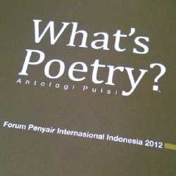 Penyair Lintas Benua Doa Bersama untuk Aceh