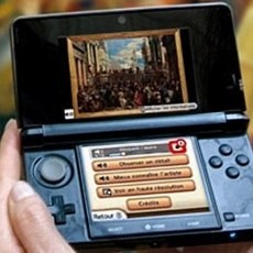 Super Mario Bros Bertemu Mona Lisa di Museum Louvre