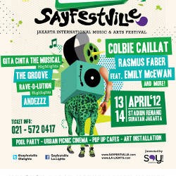 Nyanyi Bareng Colbie Caillat di SayFestVille