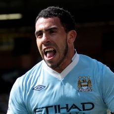 Tevez Hat-trick, City Gilas Norwich 6-1