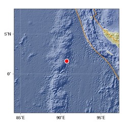 Simeulue Kembali Digoyang Gempa, Kali Ini 5,2 SR