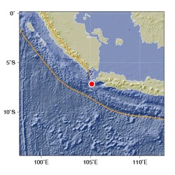 Getaran Gempa Terasa Dua Kali di Banten