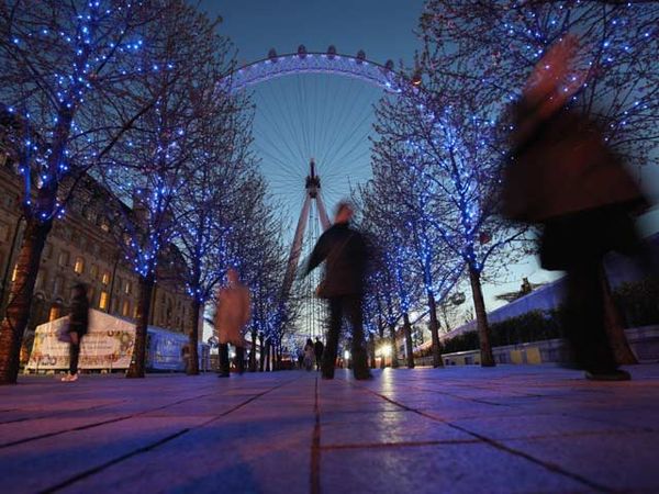 Menikmati Kincir Raksasa di London Menikmati Kincir Raksasa di London