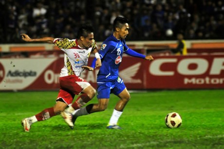 Persib Ditundukkan Persiba 2-3