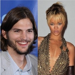 Rihanna Kirim Foto Seksi Dirinya ke Ashton Kutcher