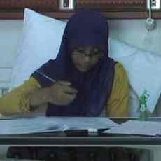 Gangguan Pencernaan, Siswi SMA Al Irsyad Kerjakan UN di Rumah Sakit