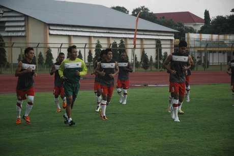 Latihan Perdana Timnas Cuma Dihadiri 14 Pemain
