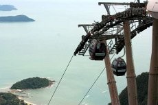 Langkawi Cable Car, Pintu Masuk Gunung Mat Cincang, Malaysia