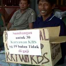 Tidak Digaji 19 Bulan, Karyawan KBS Minta Sumbangan