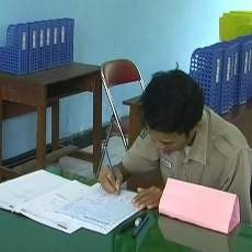Derita Jantung Kronis, Siswa SMKN 7 Kerjakan UN di Ruang Guru