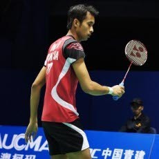 Hayom Tersingkir, Tunggal Putra Habis