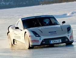 Mobil Listrik Buatan Mahasiswa Finlandia Bisa Melaju di Es Tanpa Selip