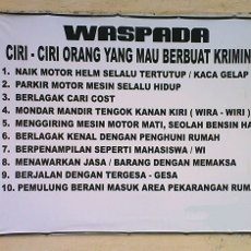 10 Ciri Orang yang Mau Berbuat Kriminal Versi Polisi