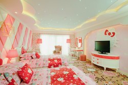 Serba Hello Kitty di Lotte Hotel, Pulau Jeju