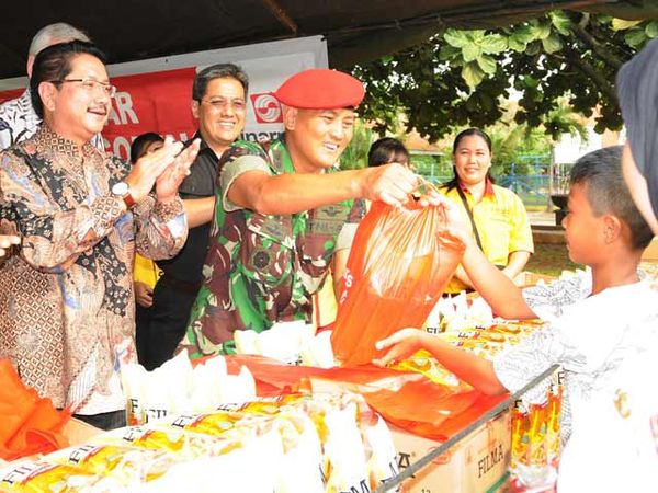 Minyak Goreng Murah untuk Prajurit Kopassus