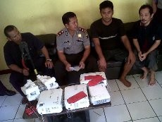 Jual Hasil Curian di FB, Sindikat Pencuri Lintas Provinsi Ditangkap