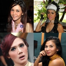 10 Janda Cantik di Jagad Hiburan Indonesia (1)