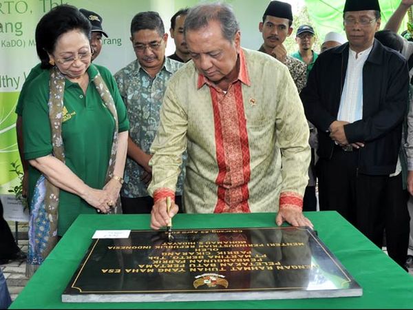 Martina Berto Bangun Pabrik Obat Tradisional