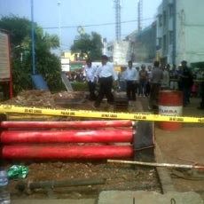 Ledakan di SPBU Palmerah, Korban Tewas Sempat Mental ke Atas Pohon