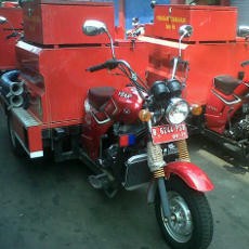 Satu Unit Motor Pemadam Kebakaran Seharga Rp 230 Juta