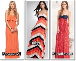3 Pilihan Maxi Dress dengan Warna Cerah