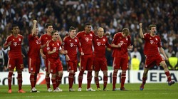 Kemenangan ini mengantarkan Bayern ke final Liga Champions, yang dihelat di kandangnya sendiri di Allianz Arena, untuk menghadapi Chelsea yang lebih dulu lolos usai menyisihkan juara bertahan Barcelona. Reuters/Felix Ordonez.