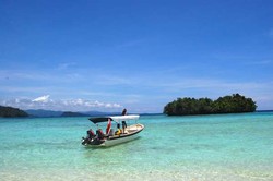 Raja Ampat Punya Pulau-pulau Karang Cantik di Teluk Kabui