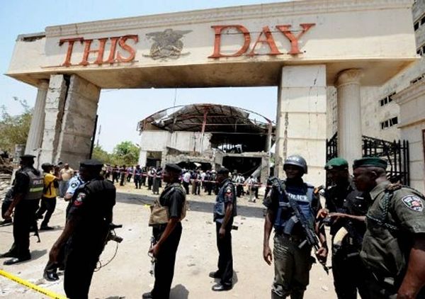 Kantor Koran ThisDay di Nigeria Dibom