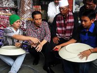 Jokowi Kunjungi Pasar Uler