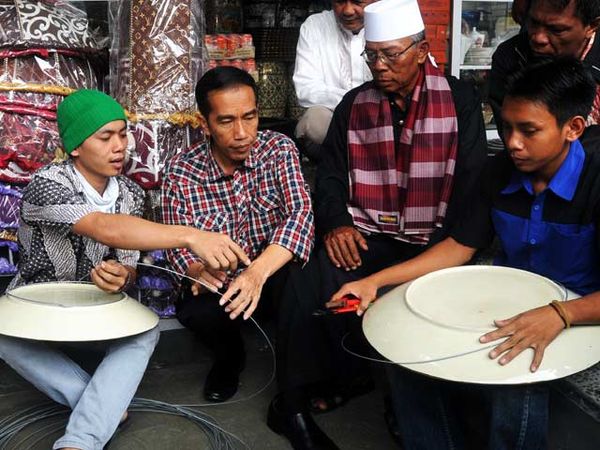 Jokowi Kunjungi Pasar Uler
