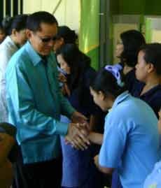 Kunjungan Menkumham di Lapas Sukun Dibuat Puas