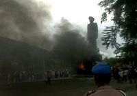 Lampung Selatan Membara Gara-gara Patung