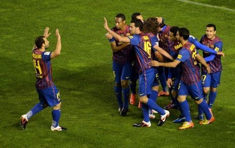 Barca Pesta Gol di Kandang Vallecano