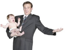 Ayah Juga Alami Depresi Pasca Melahirkan