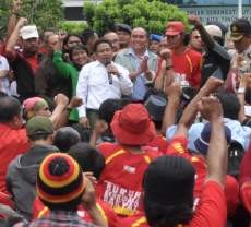 Muhaimin Temui Buruh, Janji Awasi Superketat Outsourcing