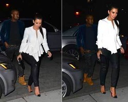 Kencan dengan Kim Kardashian, Celana Kanye West Melorot