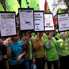 Buruh Tuntut 1 Mei Libur Nasional dan Upah Layak