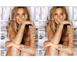 Bar Refaeli Pamer Foto Topless di Facebook